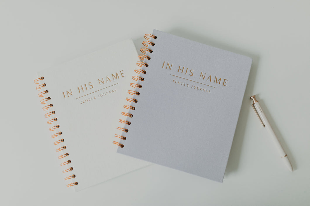 In His Name Temple Journal